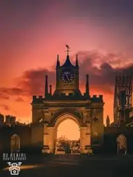 Auckland Castle Clock Tower - Local SEO expert targeting Bishop Auckland Market Place