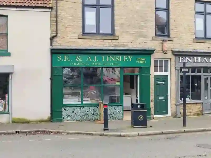 Linsley's Butchers on Church Street Shildon, a staple of the local DL4 high street.