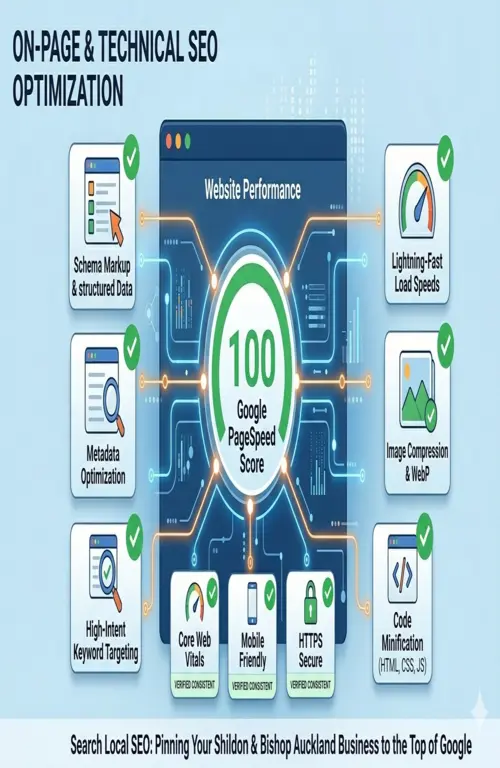Google PageSpeed Insights 100/100 perfect score for Search Local SEO website